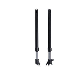 Front fork with suspension